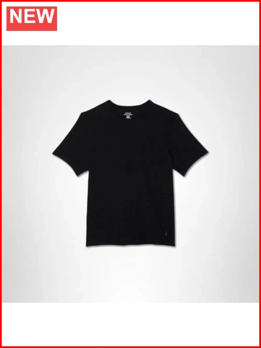 Men's Cotton Crewneck T-Shirt 3-Pack Moisture-Wicking Undershirts